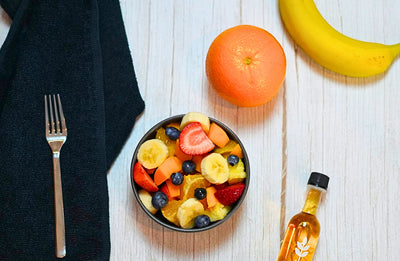 Fruit Salad with Key Lime Balsamic