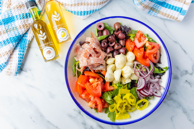 Chopped Italian Salad with Tuscan Herb Olive Oil and Sicilian Lemon Balsamic