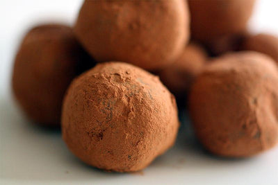 Milk Chocolate Cinnamon Pear Truffles