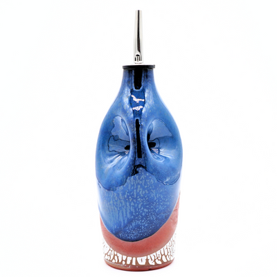 Cobalt Blue Ceramic Cruet by Lilach Lotan