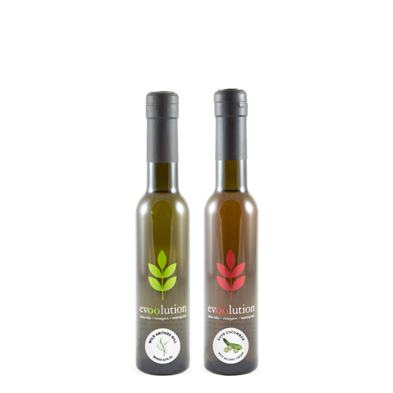 Dill Olive Oil + Suyo Cucumber Balsamic