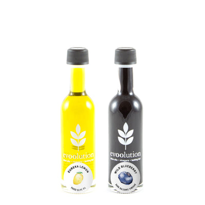Eureka Lemon Olive Oil + Wild Blueberry Balsamic