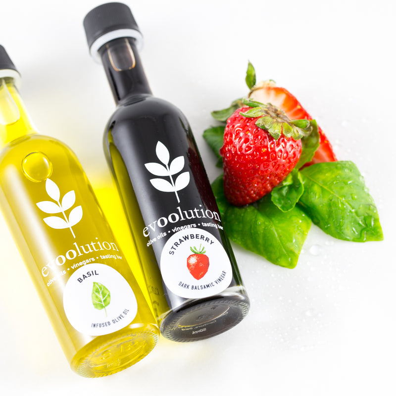 Basil Olive Oil + Strawberry Balsamic