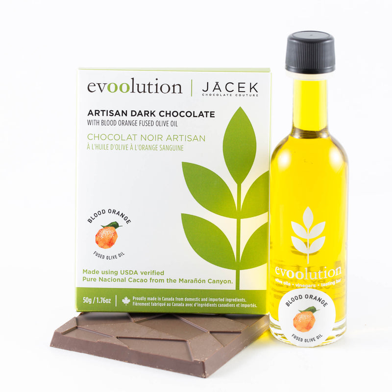 Blood Orange Dark Chocolate Bar - JACEK Chocolate Collaboration