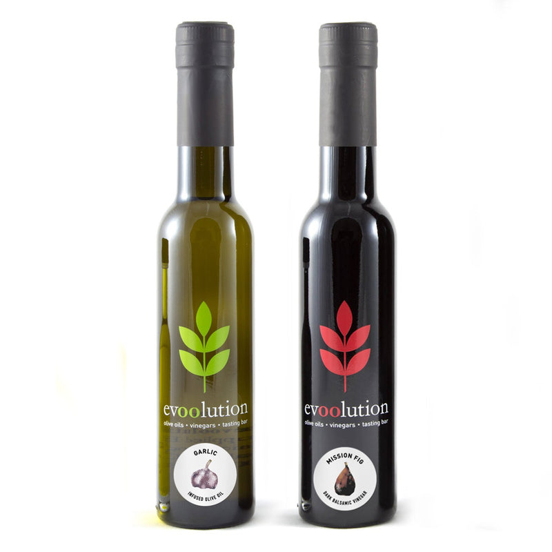 Garlic Olive Oil + Mission Fig Balsamic