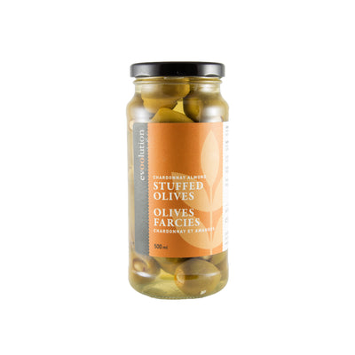 Chardonnay Almond Stuffed Olives